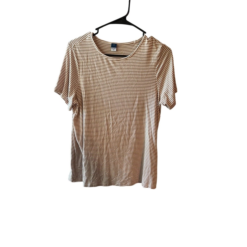 Old Navy Luxe striped tee size S